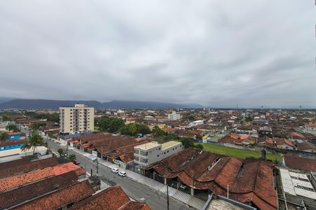 Vista da Sacada de apartamento para alugar com 2 quartos, 76m² em Maracanã, Praia Grande