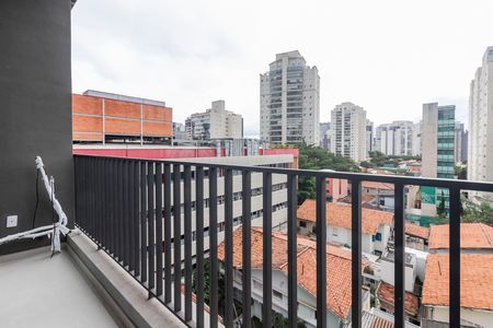 Apartamento para alugar com 38m², 1 quarto e sem vagaVaranda