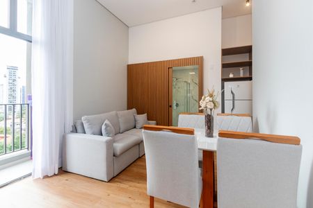 Apartamento para alugar com 38m², 1 quarto e sem vagaSala