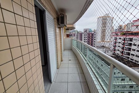 Varanda de apartamento para alugar com 2 quartos, 94m² em Guilhermina, Praia Grande