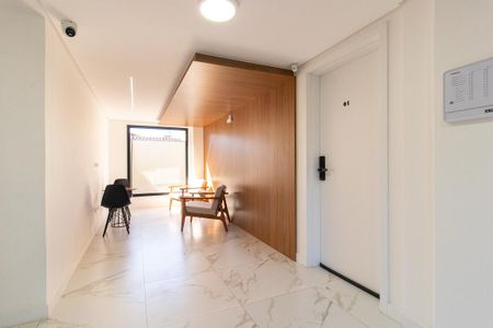 Studio à venda com 28m², 1 quarto e sem vaga Studio à venda com 28m², 1 quarto e sem vagaHall de entrada