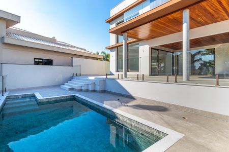 Piscina de casa de condomínio à venda com 4 quartos, 509m² em Parque Imperador, Campinas