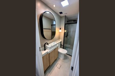 Apartamento para alugar com 59m², 1 quarto e sem vaga Apartamento para alugar com 59m², 1 quarto e sem vagaBanheiro