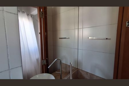 Banheiro Social de apartamento à venda com 3 quartos, 132m² em Campestre, São Caetano do Sul