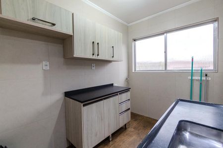 Cozinha e Área de Serviço de apartamento para alugar com 2 quartos, 52m² em Nonoai, Porto Alegre