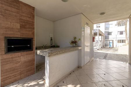 Área gourmet de apartamento para alugar com 2 quartos, 46m² em São João Batista, Belo Horizonte