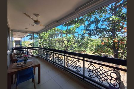 Varanda de apartamento à venda com 3 quartos, 128m² em Camboinhas, Niterói