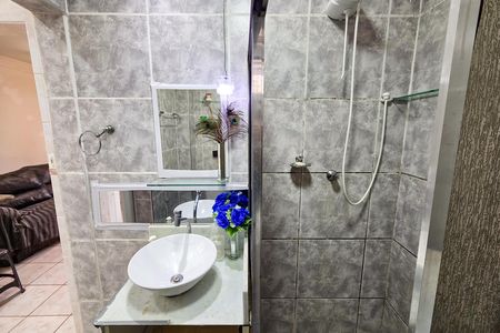 Studio para alugar com 50m², 1 quarto e sem vaga Studio para alugar com 50m², 1 quarto e sem vagaBanheiro