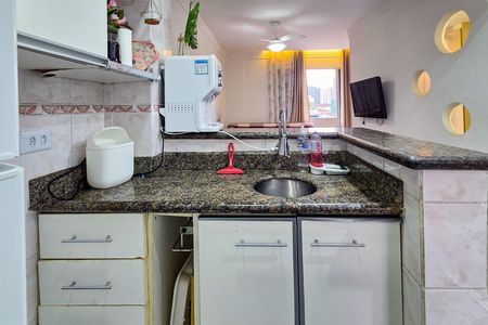 Studio para alugar com 50m², 1 quarto e sem vaga Studio para alugar com 50m², 1 quarto e sem vagaCozinha