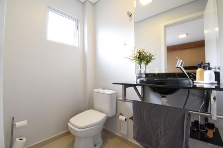 Casa de condomínio à venda com 130m², 3 quartos e 2 vagasLavabo