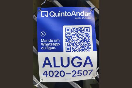 Placa de apartamento para alugar com 1 quarto, 25m² em Jardim Japao, São Paulo