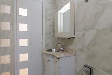 Banheiro de kitnet/studio para alugar com 1 quarto, 30m² em Planalto Paulista, São Paulo
