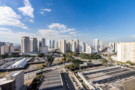 Vista da Sala de apartamento para alugar com 2 quartos, 34m² em Parque Industrial Tomas Edson, São Paulo