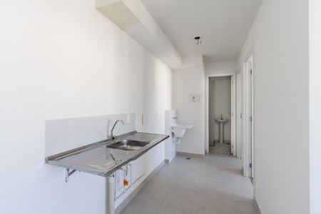 Apartamento à venda com 34m², 2 quartos e sem vaga Apartamento à venda com 34m², 2 quartos e sem vagaCozinha e área de serviço