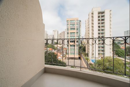 Varanda da Sala de apartamento à venda com 2 quartos, 75m² em Vila Clementino, São Paulo