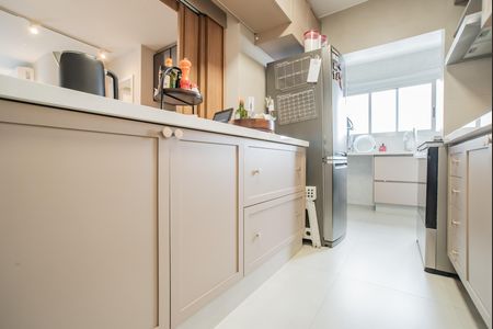 Cozinha de apartamento à venda com 2 quartos, 75m² em Vila Clementino, São Paulo