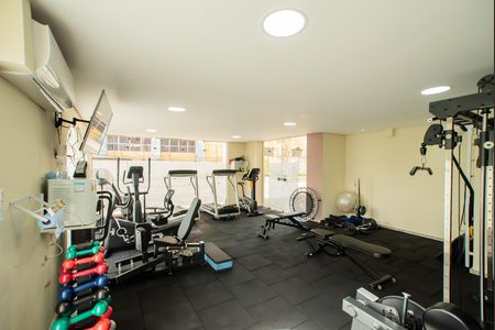 Área comum - Academia de apartamento à venda com 2 quartos, 75m² em Vila Clementino, São Paulo