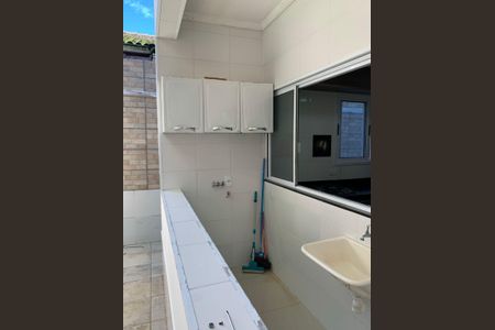 Área de serviço de casa para alugar com 3 quartos, 125m² em Canto do Forte, Praia Grande