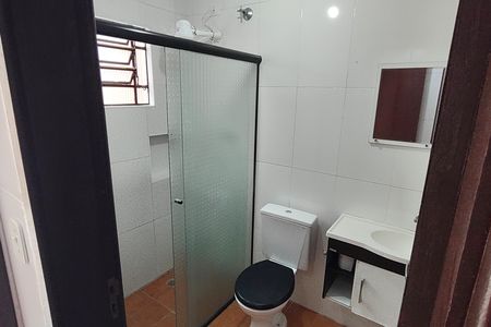 Banheiro 1 de casa para alugar com 1 quarto, 100m² em Barcelona, São Caetano do Sul