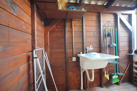 Área de Serviço de kitnet/studio para alugar com 1 quarto, 36m² em Lagoa Pequena, Florianópolis