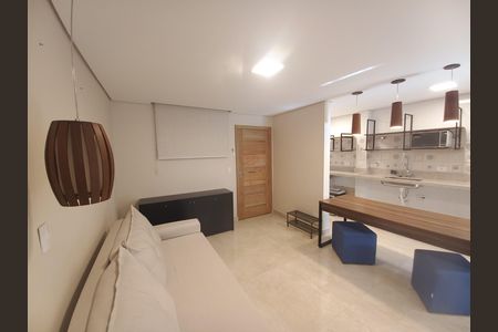 Sala de apartamento para alugar com 1 quarto, 52m² em Santa Cecilia, São Paulo