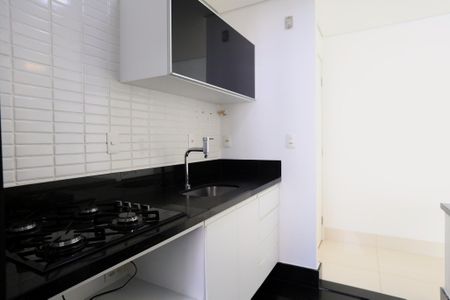Apartamento para alugar com 47m², 1 quarto e 2 vagas Apartamento para alugar com 47m², 1 quarto e 2 vagasCozinha e Área de Serviço