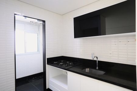 Apartamento para alugar com 47m², 1 quarto e 2 vagas Apartamento para alugar com 47m², 1 quarto e 2 vagasCozinha e Área de Serviço