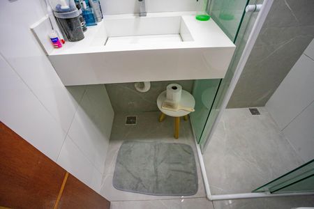 Casa para alugar com 120m², 2 quartos e 2 vagas Casa para alugar com 120m², 2 quartos e 2 vagasBanheiro da suíte