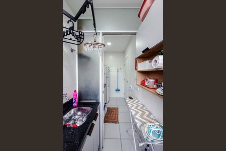 Área de Serviço de kitnet/studio para alugar com 1 quarto, 29m² em Vila Dom Pedro I, São Paulo