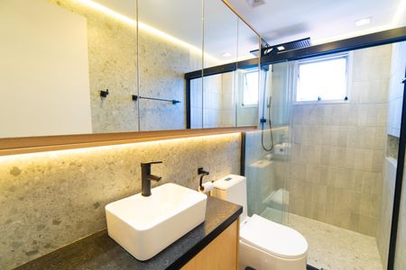 Apartamento para alugar com 52m², 2 quartos e 1 vaga Apartamento para alugar com 52m², 2 quartos e 1 vagaBanheiro