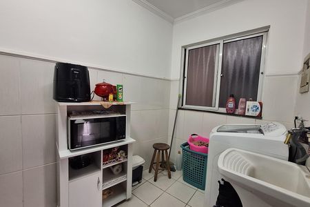 Lavanderia de apartamento à venda com 2 quartos, 53m² em Parque Sao Vicente, Santo André