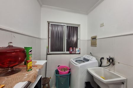 Lavanderia de apartamento à venda com 2 quartos, 53m² em Parque Sao Vicente, Santo André