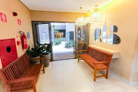 Apartamento para alugar com 40m², 2 quartos e sem vaga Apartamento para alugar com 40m², 2 quartos e sem vagaHall de entrada