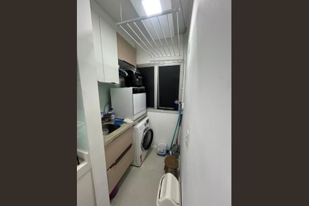 Área de Serviço de apartamento à venda com 2 quartos, 56m² em Vila Regente Feijó, São Paulo