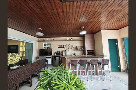 Área Gourmet  de casa de condomínio à venda com 5 quartos, 403m² em Barra da Tijuca, Rio de Janeiro