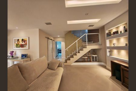 Casa de condomínio à venda com 403m², 5 quartos e 3 vagas Casa de condomínio à venda com 403m², 5 quartos e 3 vagasSala