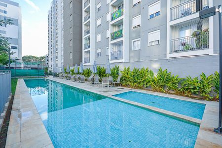 Área comum - Piscina de apartamento para alugar com 2 quartos, 36m² em Socorro, São Paulo