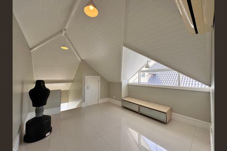 Salão  de casa de condomínio à venda com 4 quartos, 364m² em Barra da Tijuca, Rio de Janeiro