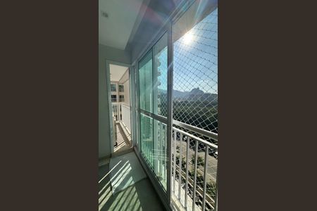Varanda de apartamento para alugar com 1 quarto, 75m² em Barra Olímpica, Rio de Janeiro