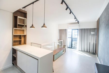 Sala  de apartamento para alugar com 1 quarto, 50m² em Bethaville I, Barueri