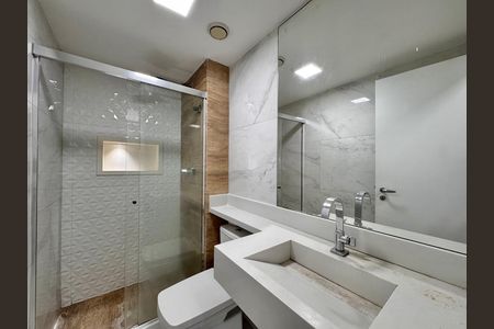 Banheiro Social de apartamento para alugar com 2 quartos, 80m² em Recreio dos Bandeirantes, Rio de Janeiro