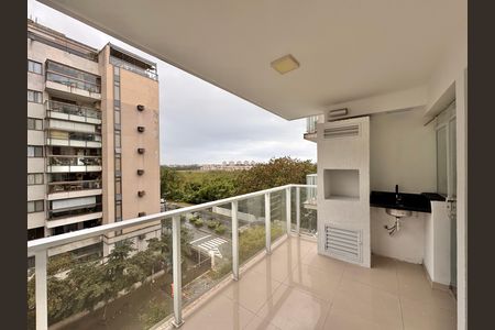 Varanda de apartamento para alugar com 2 quartos, 80m² em Recreio dos Bandeirantes, Rio de Janeiro