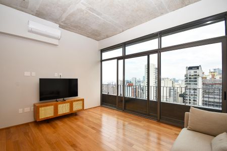 Apartamento para alugar com 54m², 1 quarto e 1 vaga Apartamento para alugar com 54m², 1 quarto e 1 vagaSala
