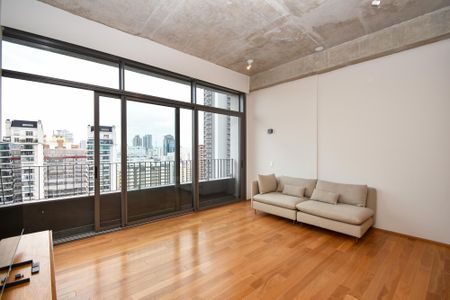 Sala de apartamento para alugar com 1 quarto, 54m² em Pinheiros, São Paulo