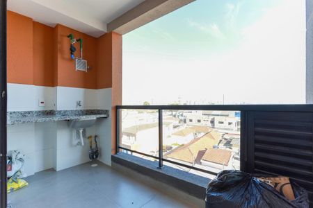 Apartamento para alugar com 40m², 2 quartos e 1 vaga Apartamento para alugar com 40m², 2 quartos e 1 vagaVaranda e área de serviço