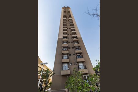 Fachada do bloco de apartamento à venda com 1 quarto, 35m² em Tamboré, Barueri