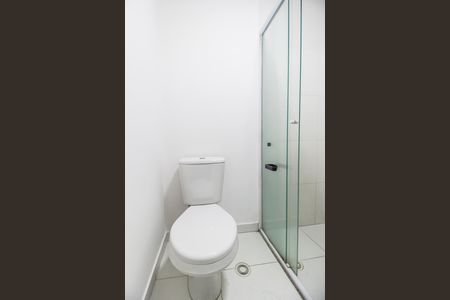 Banheiro da Suíte de apartamento à venda com 1 quarto, 35m² em Tamboré, Barueri