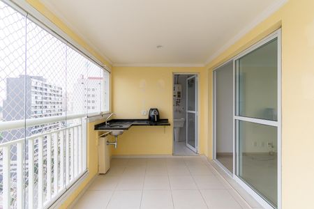 Varanda da Sala de apartamento para alugar com 2 quartos, 77m² em Vila Prudente, São Paulo