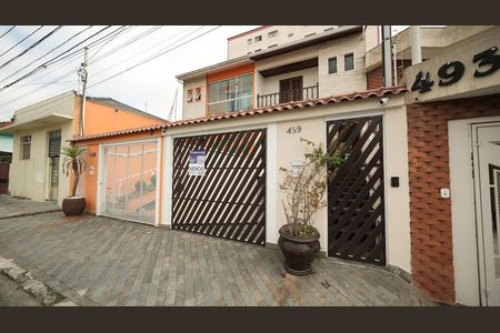 Fachada de casa à venda com 3 quartos, 242m² em Parque das Nações, Santo André
