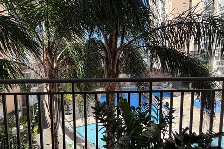 Varanda da Sala de apartamento para alugar com 3 quartos, 79m² em Areia Branca, Santos
